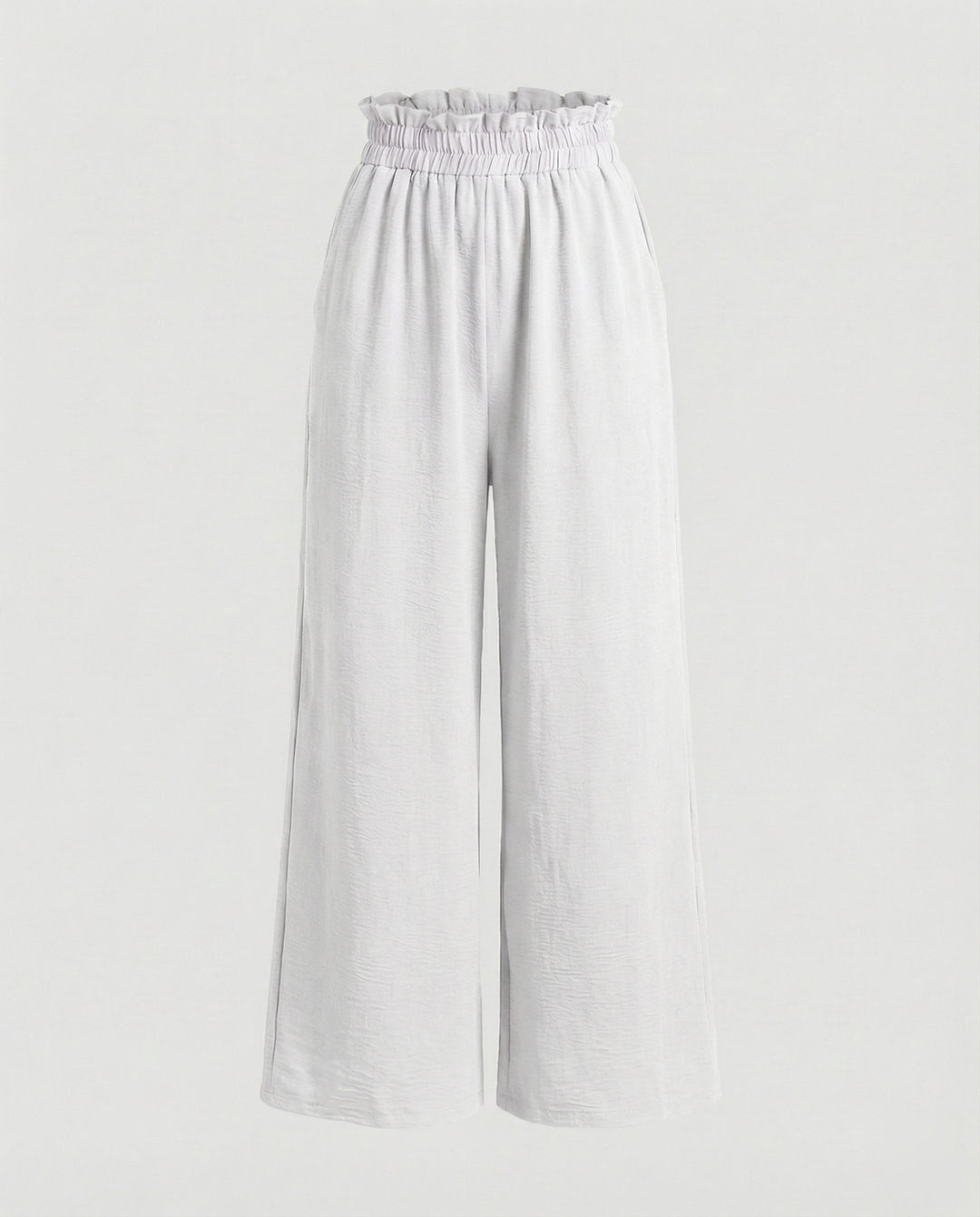 Damen Culotte-Hosen mit weitem Bein und elastischem Bund EB