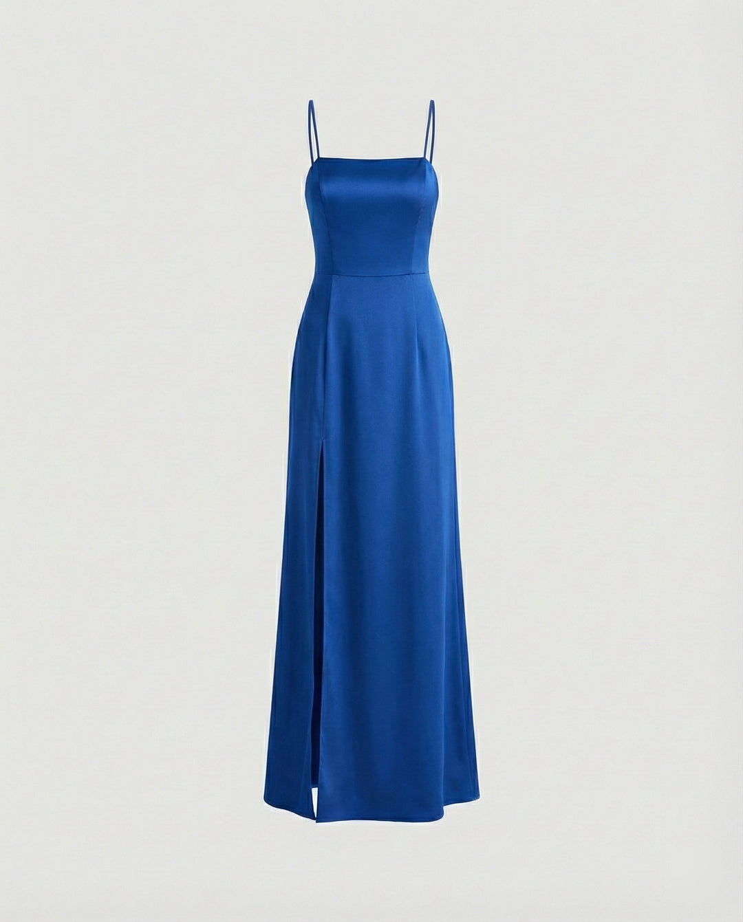 Damen Elegantes Abendkleid mit schwingendem Rock und tiefem Schlitz EB