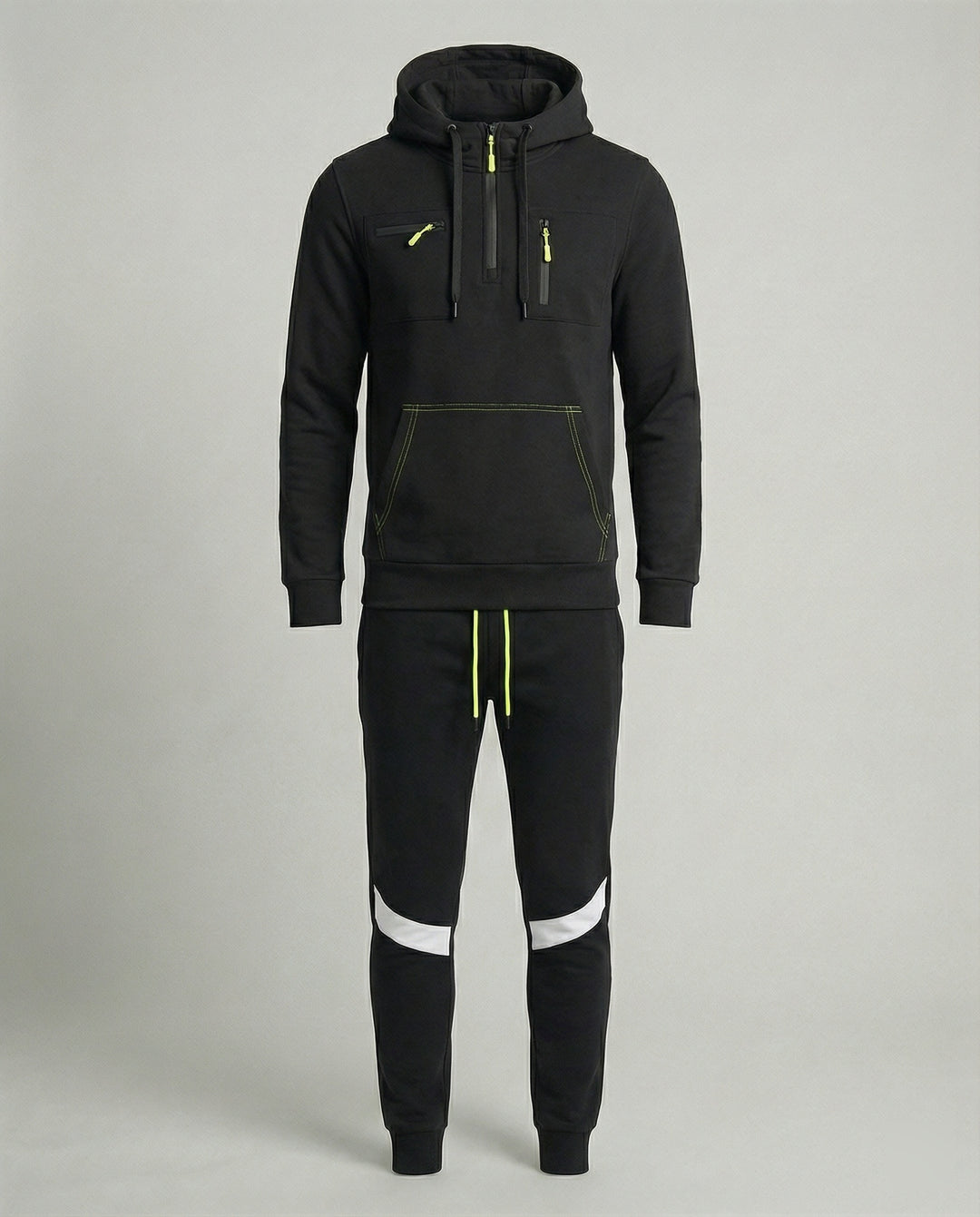 Herren sportliches Hoodie- und Jogginghosen-Set EB