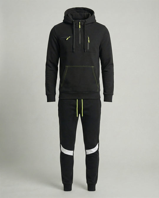 Herren sportliches Hoodie- und Jogginghosen-Set EB