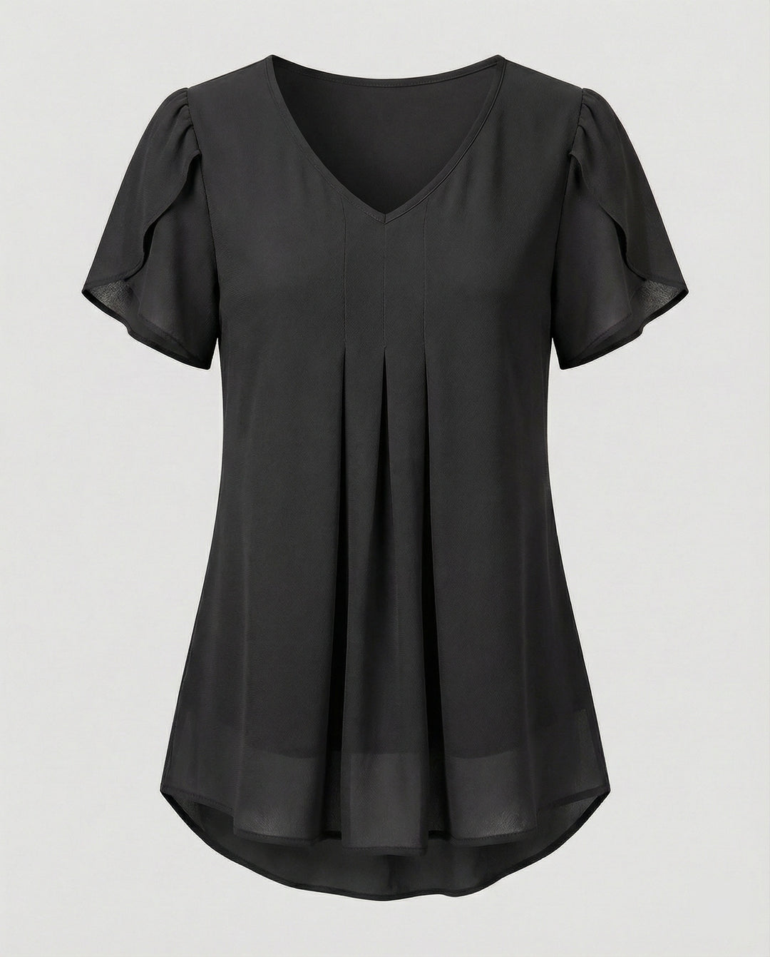 Tunika Bluse Damen mit Schmetterlingsärmeln