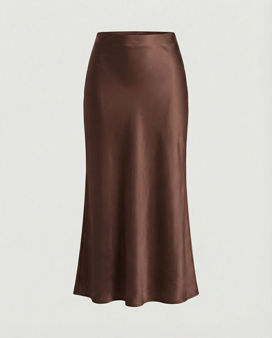 Damen Longskirt aus glattem Satin von EB