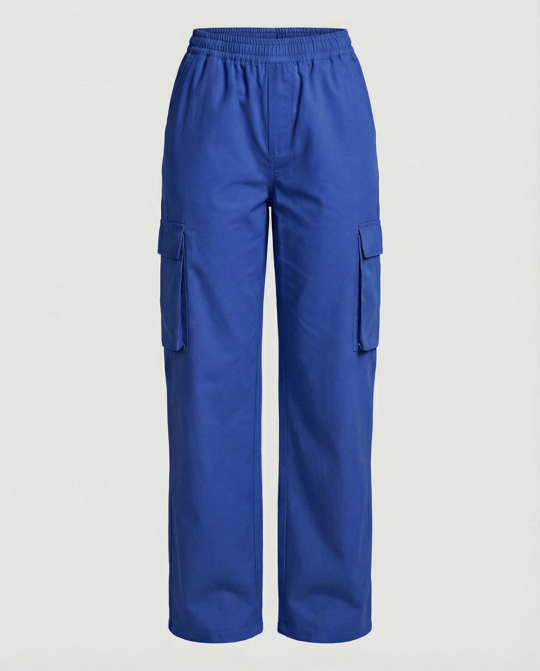 Damen Cargo-Hose mit elastischem Bund und praktischen Seitentaschen EB