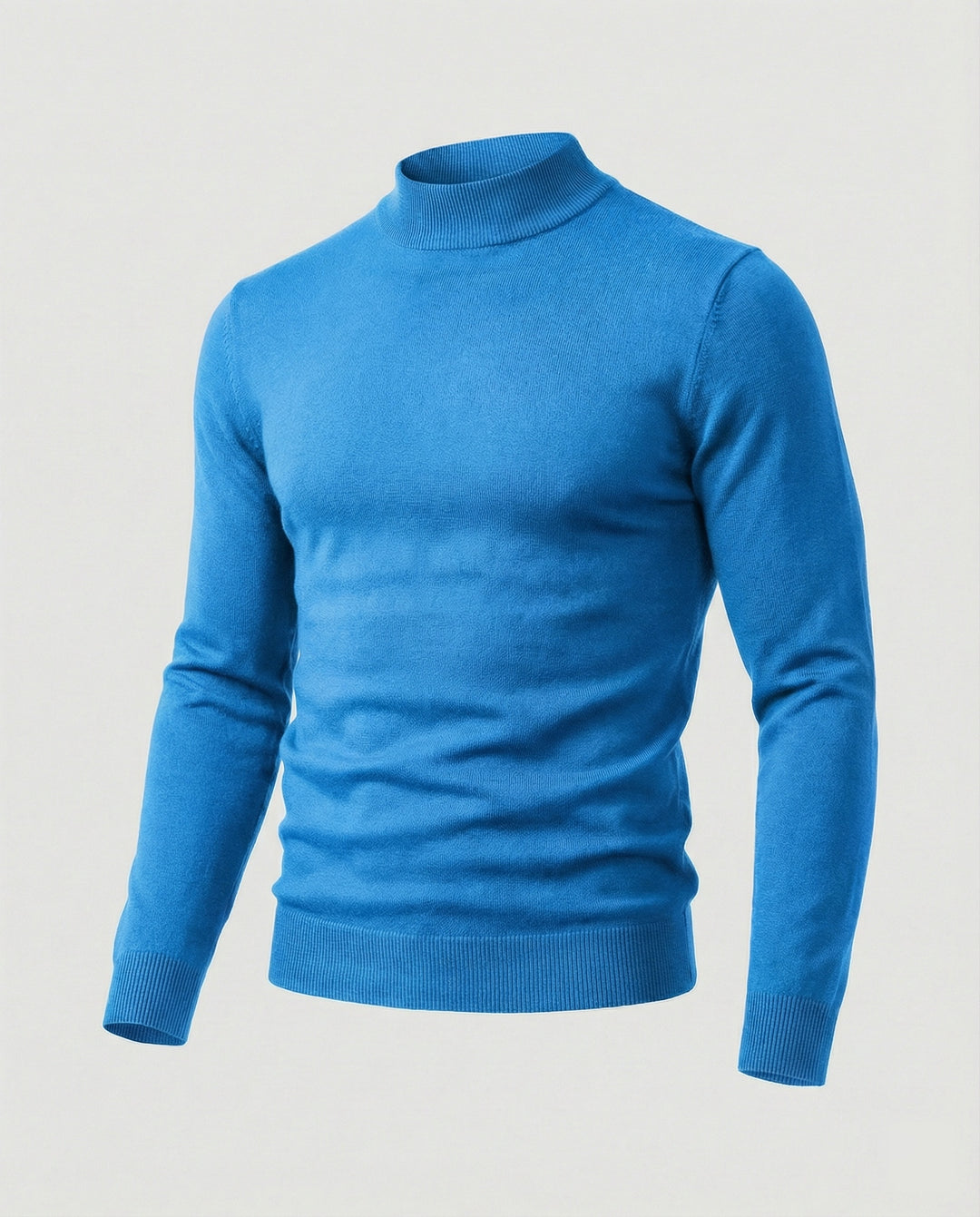 Herren eleganter Pullover mit Stehkragen EB