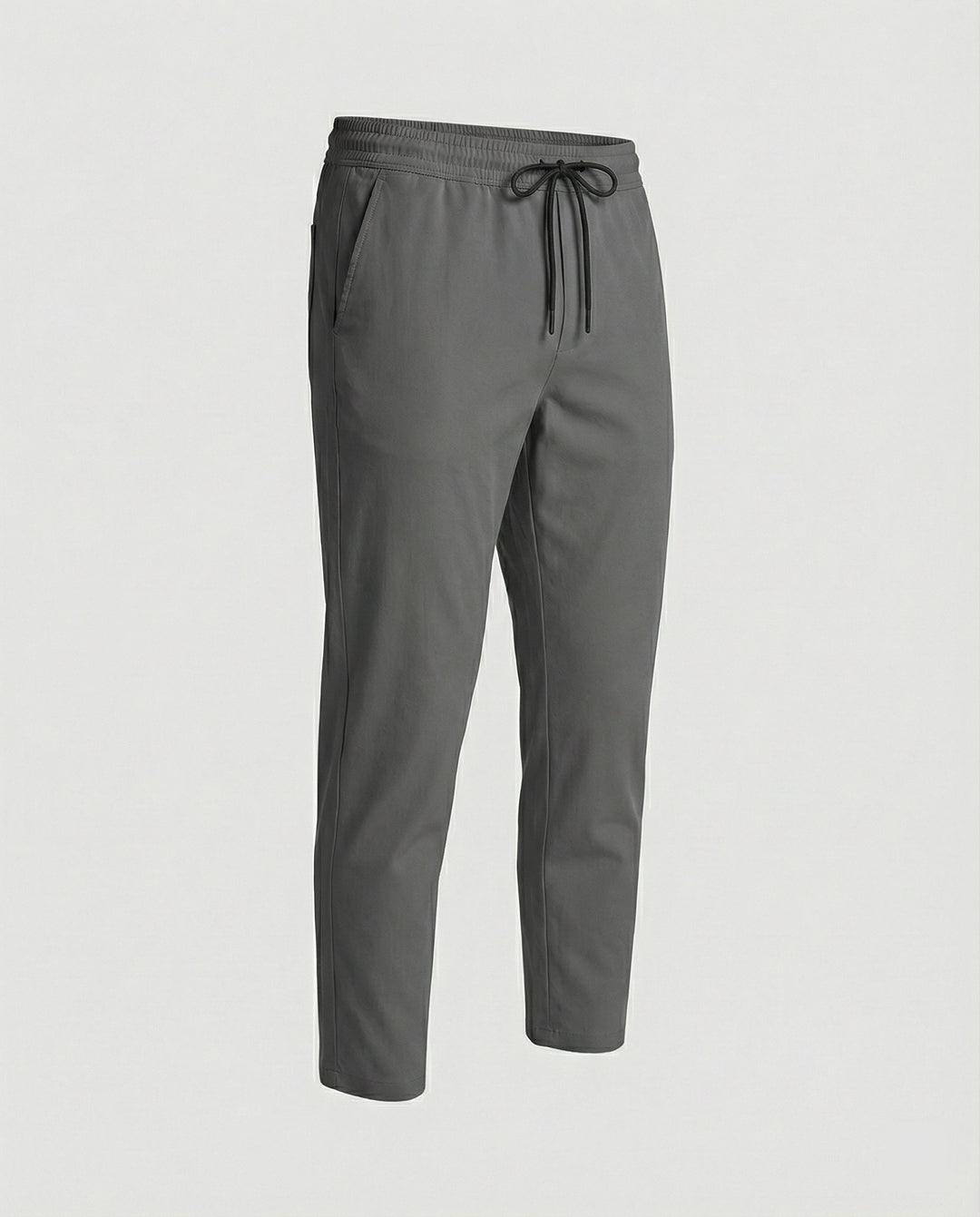 Herren leichte Freizeit-Hose mit verstellbarem Bund und modernen Seitentaschen EB