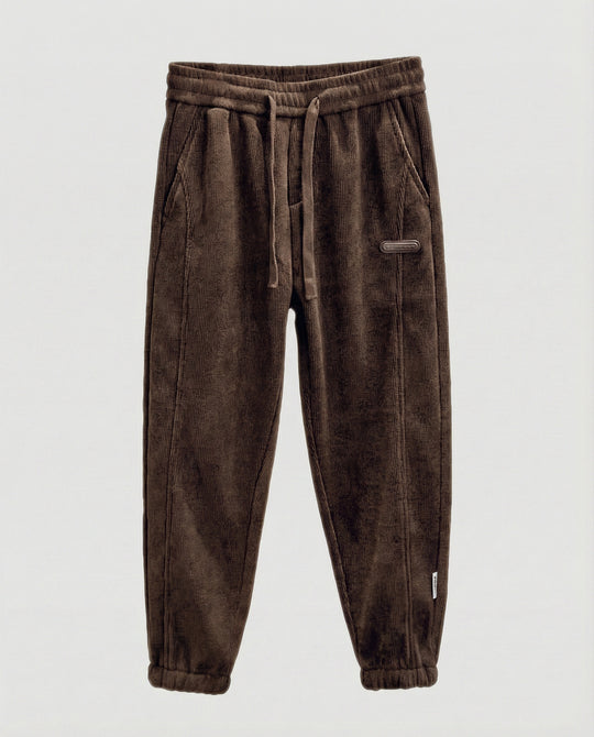 Herren Jogginghose gerippt schmal