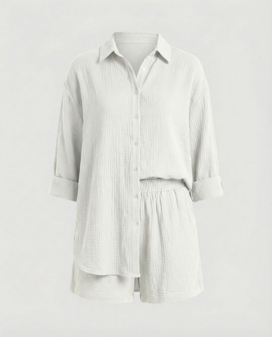 Oversized Langarmbluse Damen