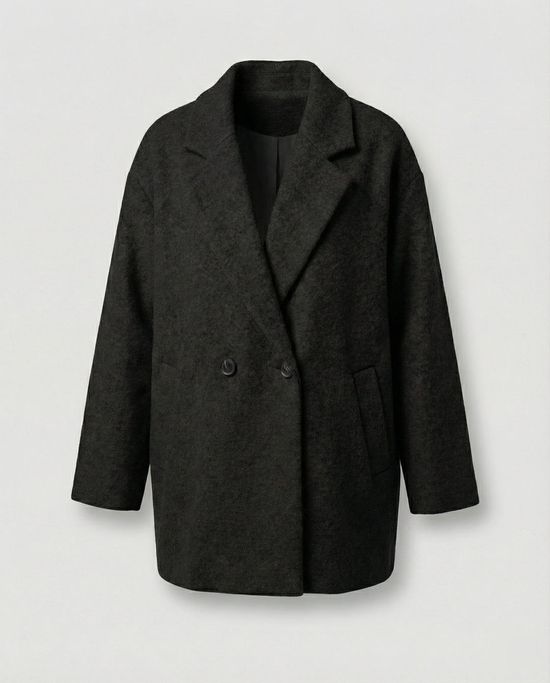 Damen Oversized Wollmantel EB