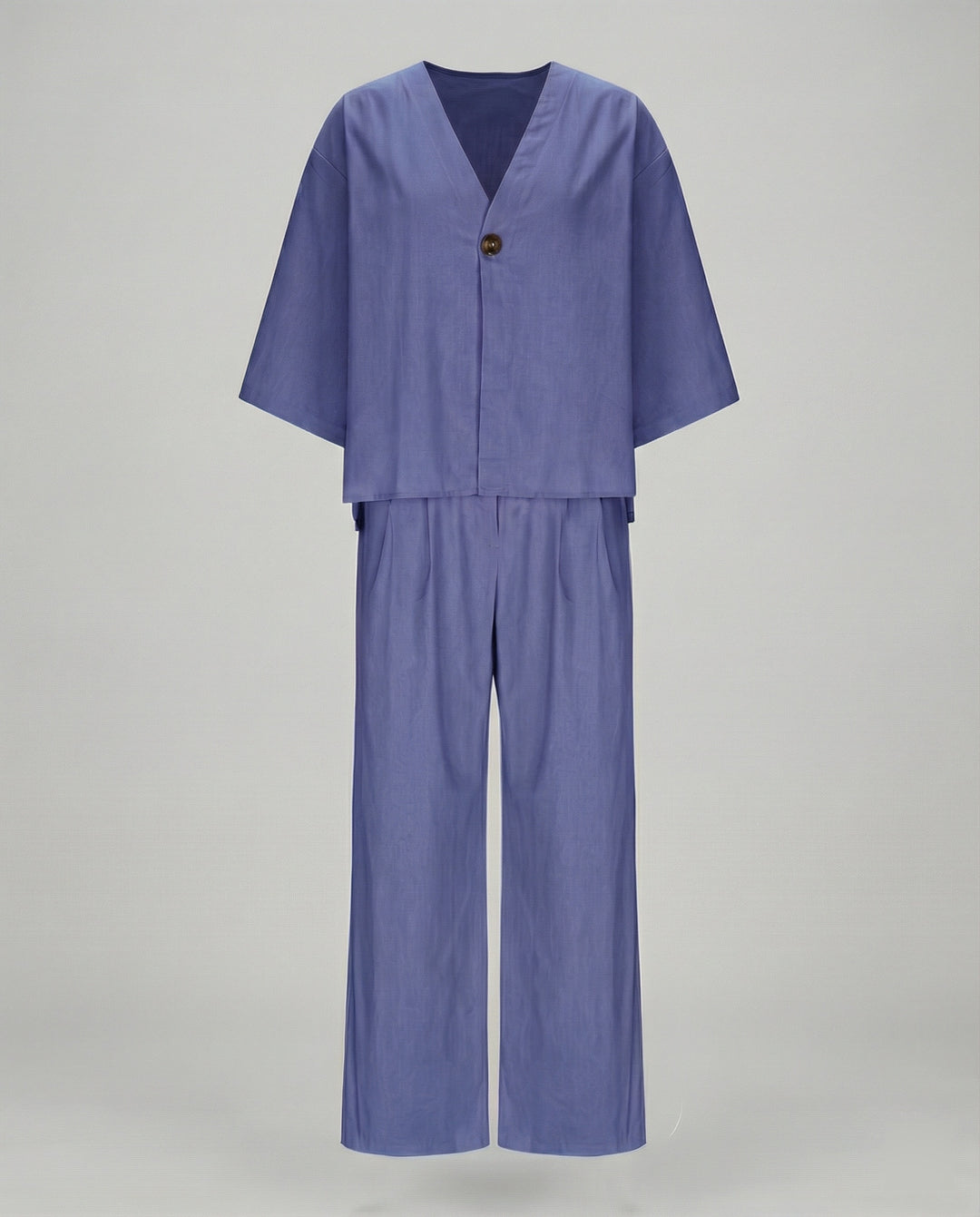 Zweiteiler Set Damen mit Oversized Bluse