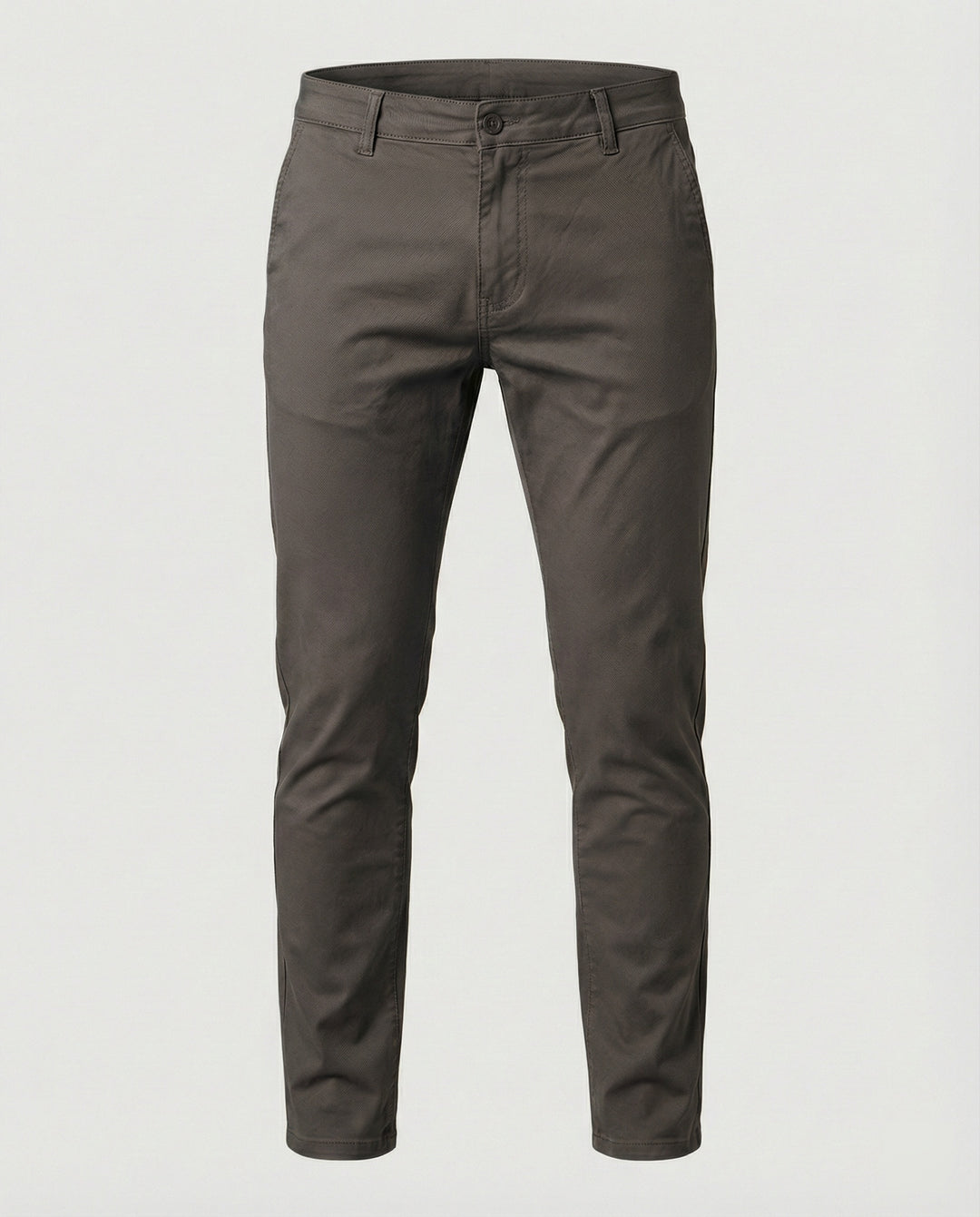 Herren Chinohose Slim Fit mit Elastikbund