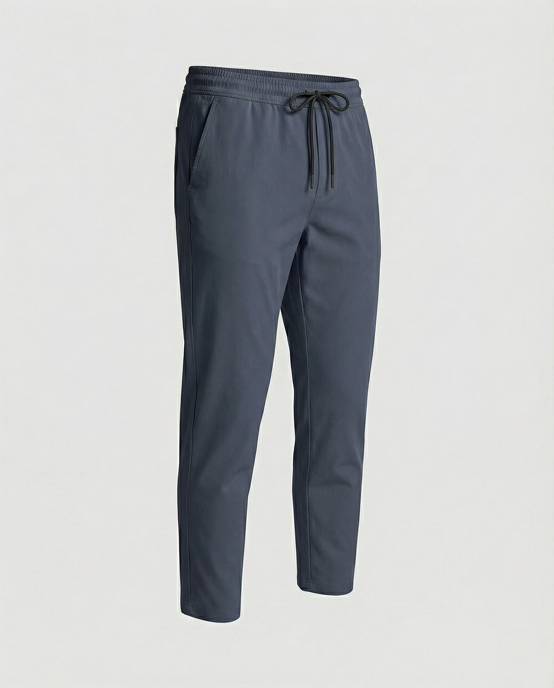 Herren leichte Freizeit-Hose mit verstellbarem Bund und modernen Seitentaschen EB