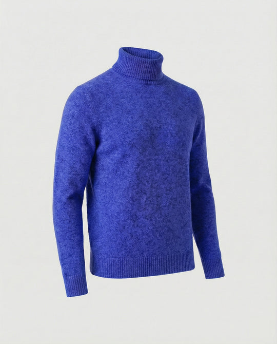 Herren Rollkragenpullover aus weichem Merinowolle EB