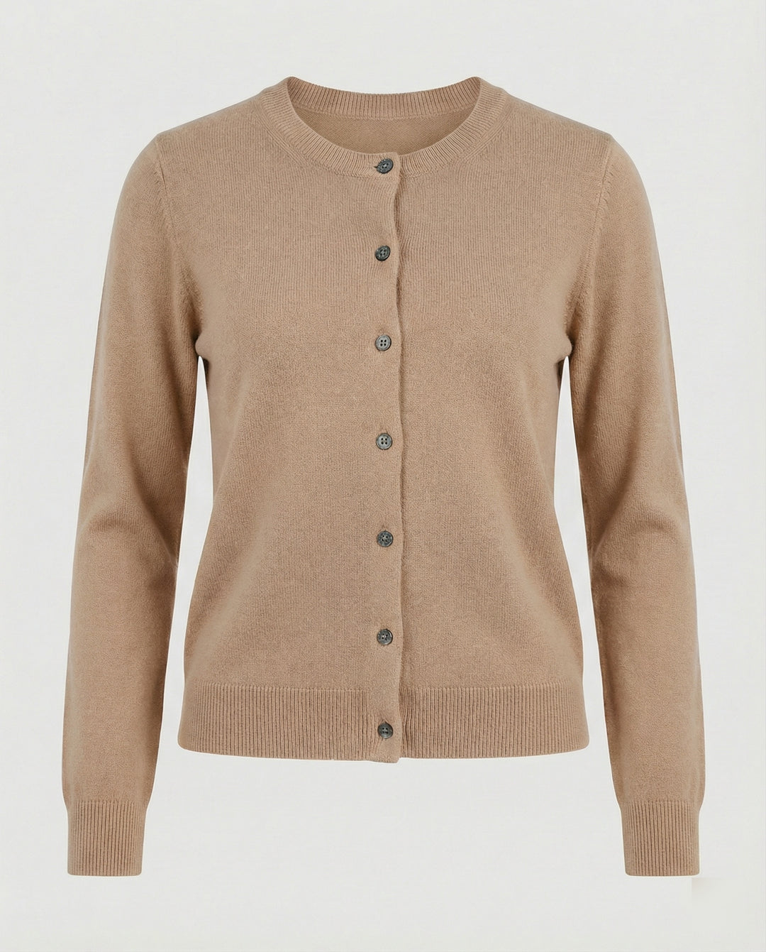 Damen Feinstrick Cardigan mit Knopfleiste und weichem Material EB