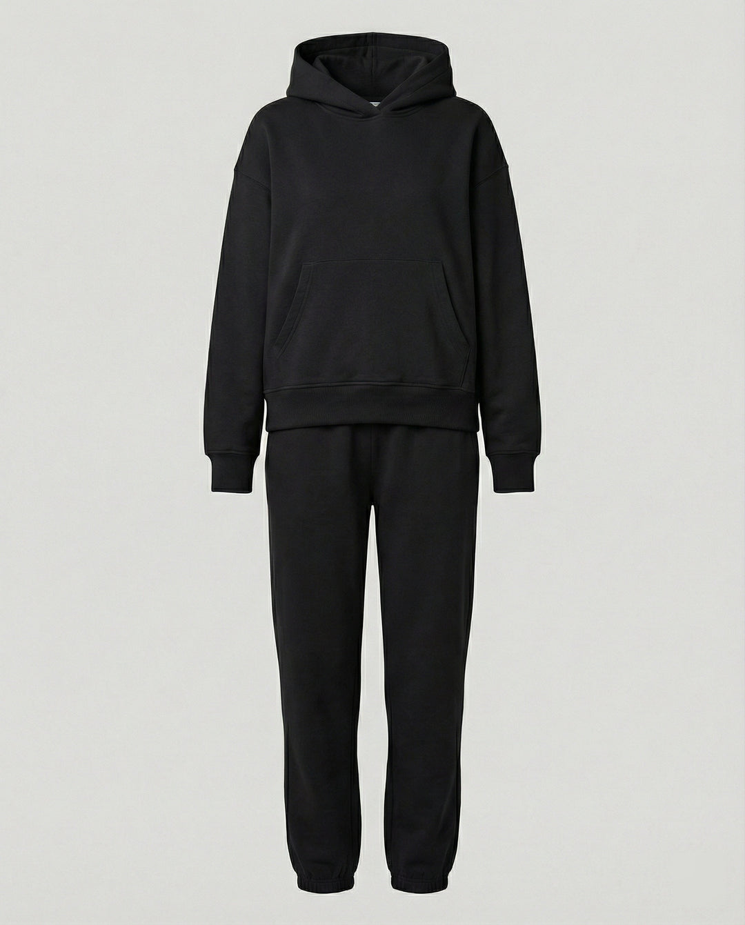 EB | Run Kapuzenpullover und Cropped Hose Zwei Teile Satz