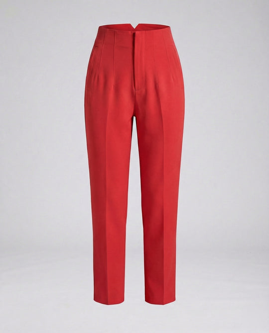 Freizeitkleidung Damen Anzughose High Waist