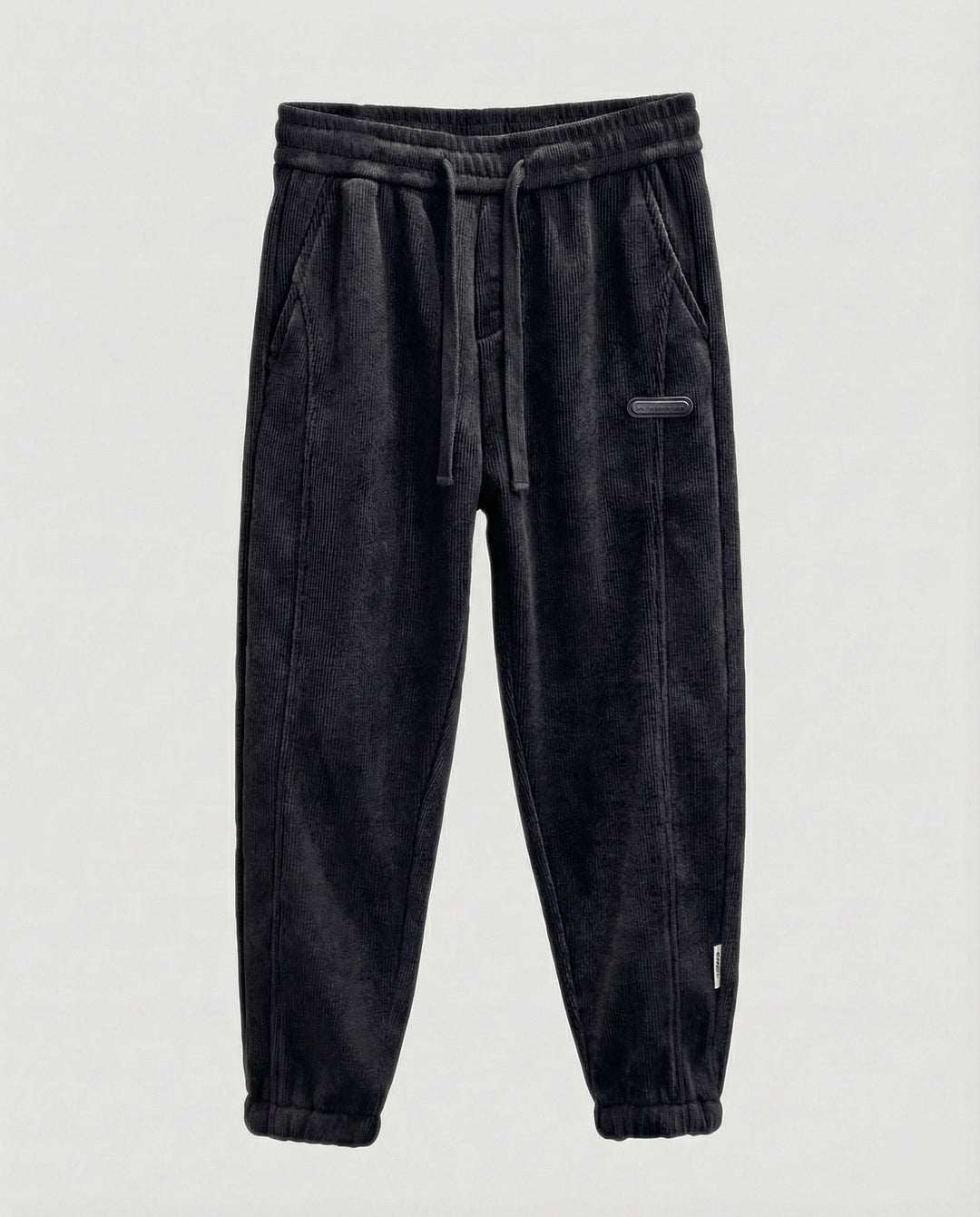 Herren Jogginghose gerippt schmal
