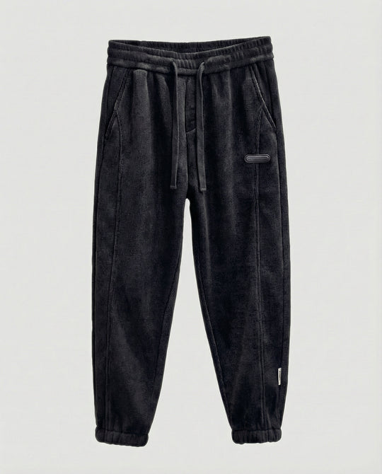 Herren Jogginghose gerippt schmal