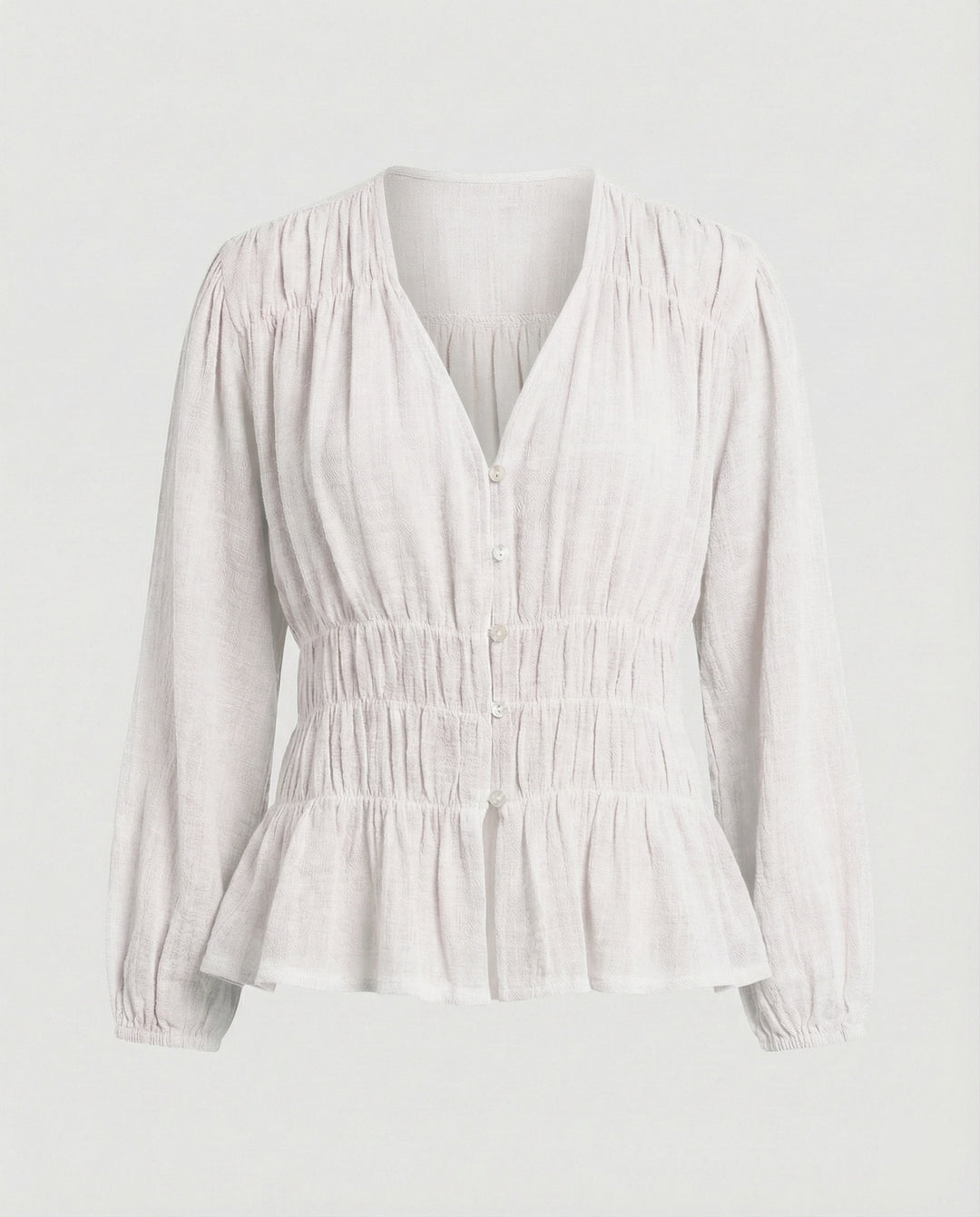 Bluse Damen Lässig Tailliert