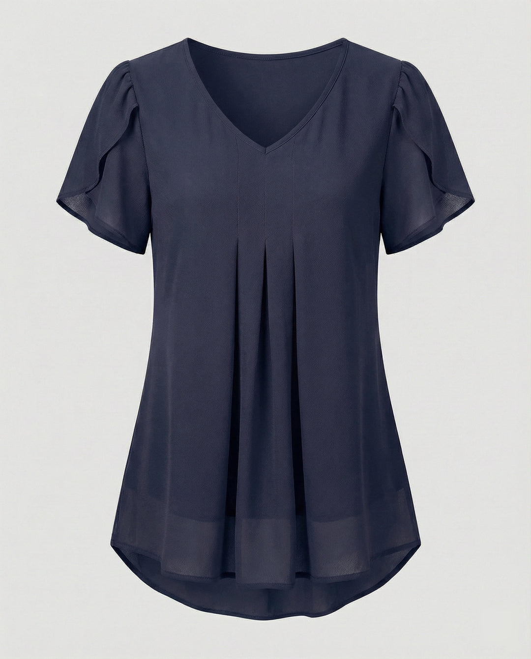 Tunika Bluse Damen mit Schmetterlingsärmeln