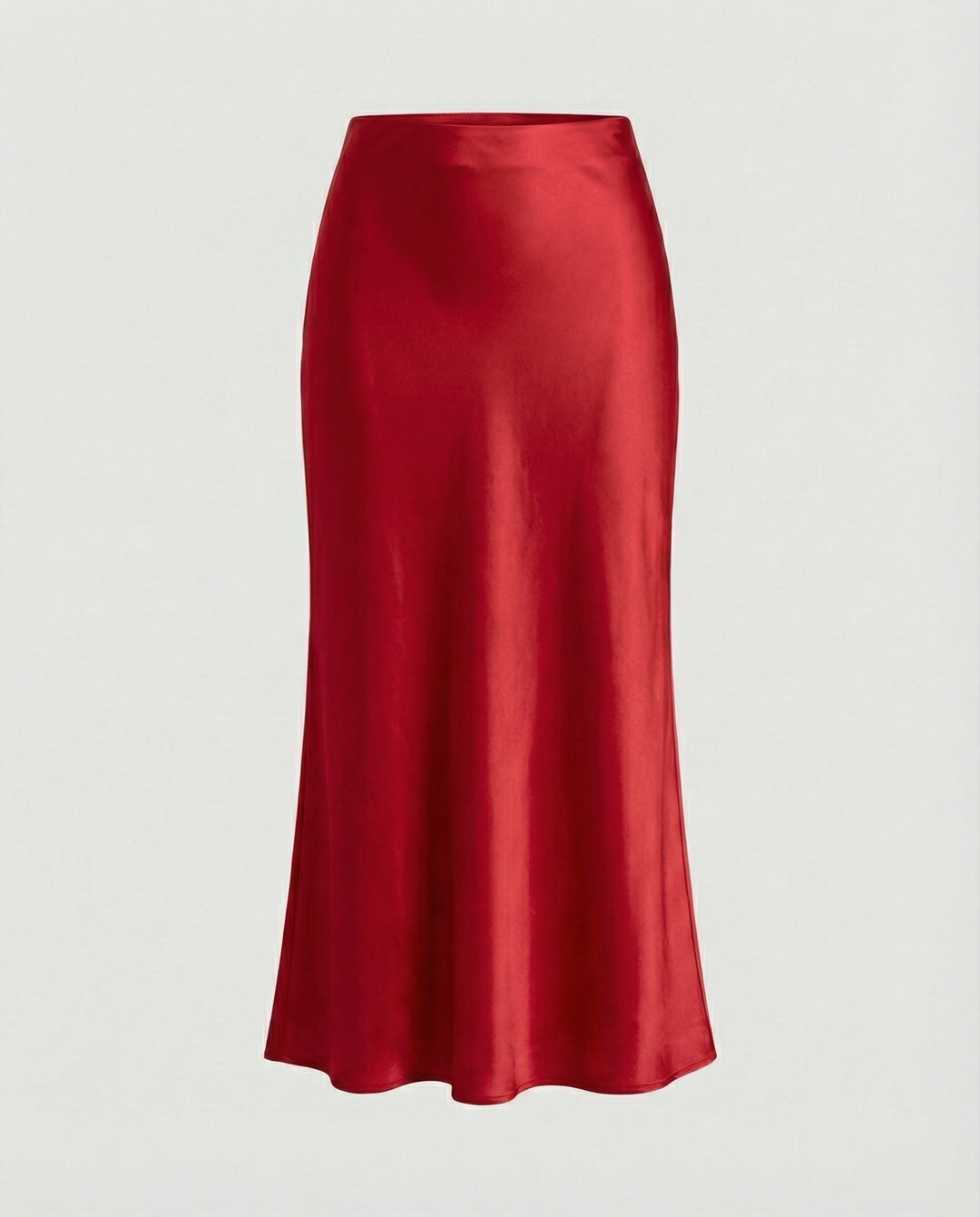 Damen Longskirt aus glattem Satin von EB
