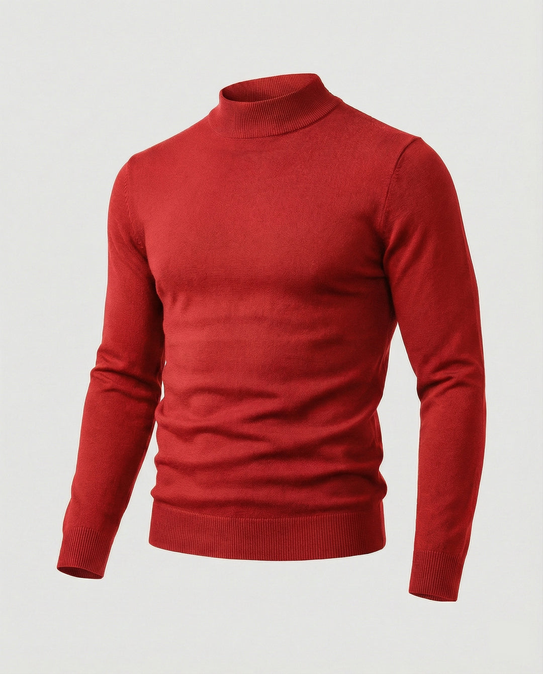 Herren eleganter Pullover mit Stehkragen EB