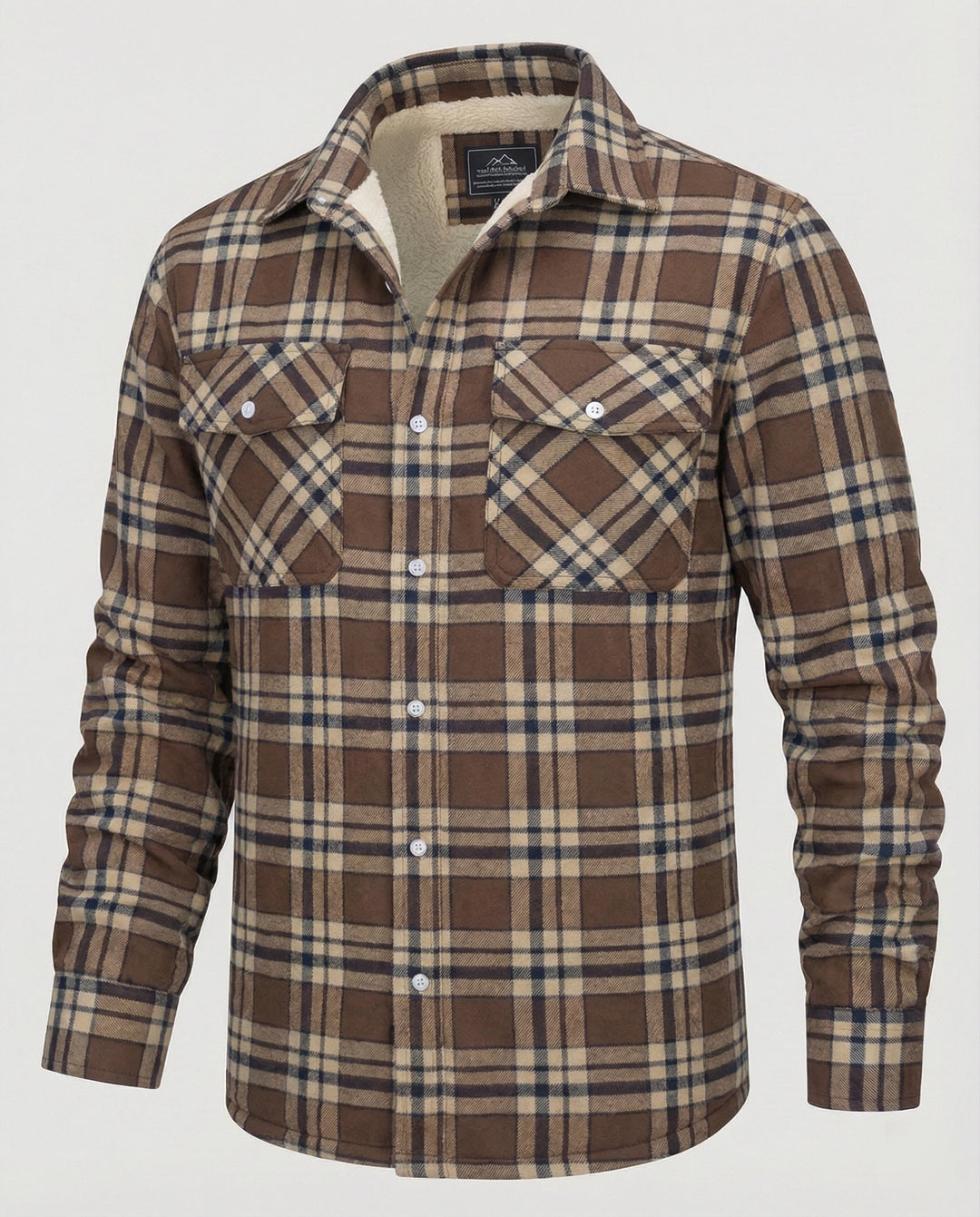 EB | Karierte Jack mit Fleece-Futter