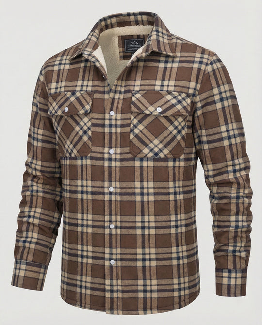 EB | Karierte Jack mit Fleece-Futter