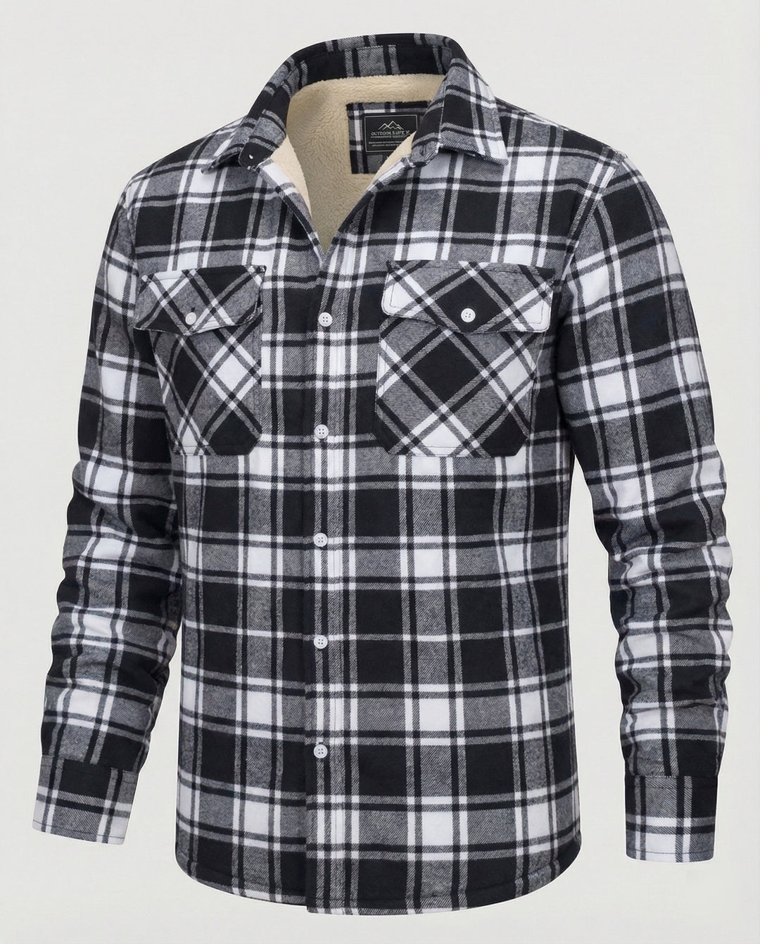 EB | Karierte Jack mit Fleece-Futter