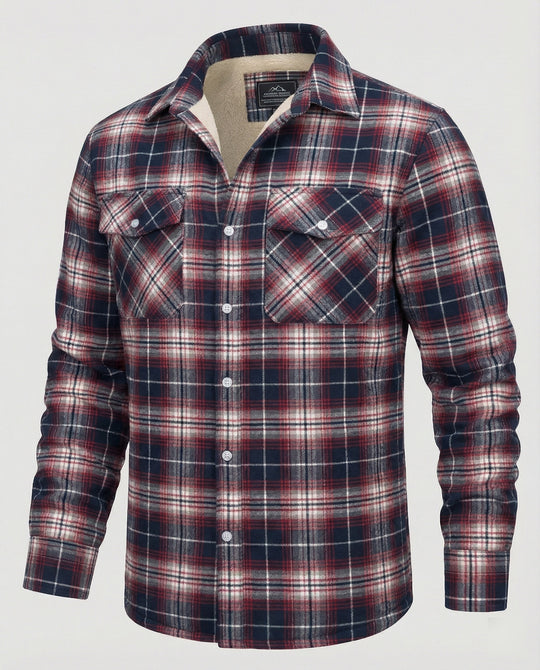 EB | Karierte Jack mit Fleece-Futter