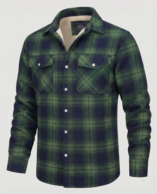 EB | Karierte Jack mit Fleece-Futter
