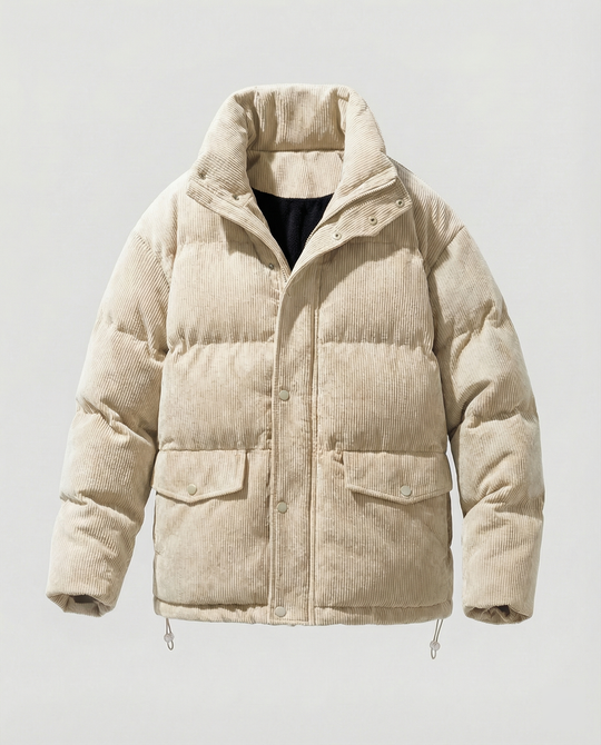 EB | Trendige Winter-Cord-Steppjacke für Männer