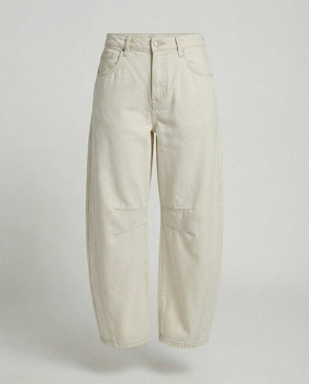 EB | Damen Trendy Weite-Bein Hose Denim