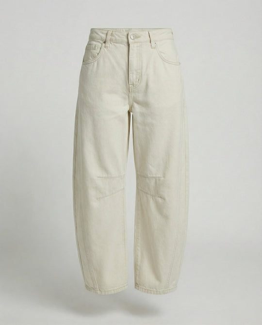 EB | Damen Trendy Weite-Bein Hose Denim