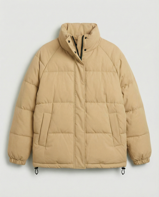 EB | Damen Wasserdichte Oversized Winter-Pufferjacke