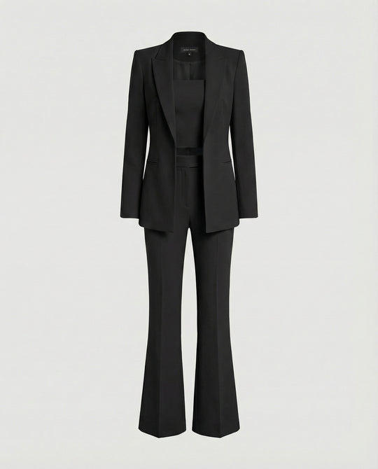 Stilvolle 3-teilige Set (Blazer, Top, Hose)