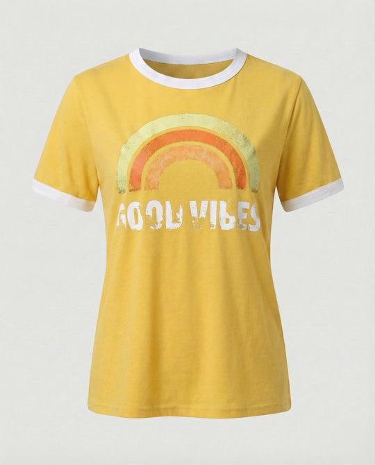 EB | Verbreiten Sie Positivität mit Unserem Good Vibes Shirt