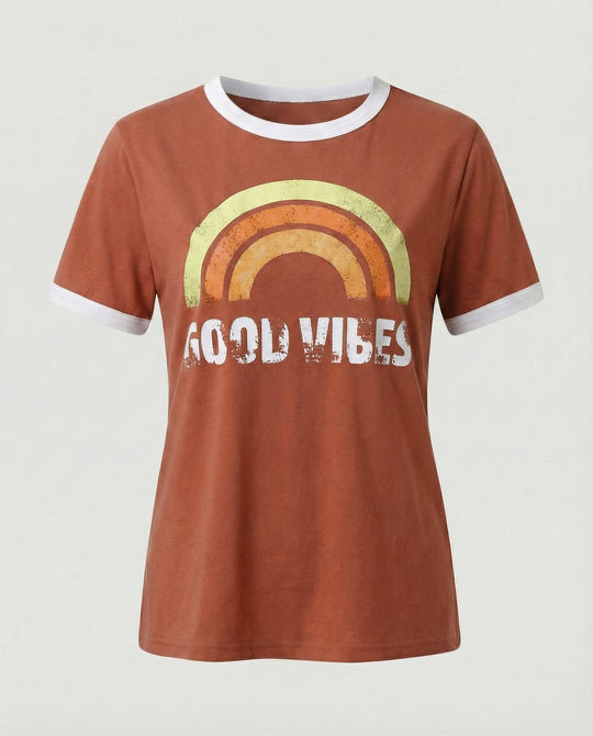 EB | Verbreiten Sie Positivität mit Unserem Good Vibes Shirt