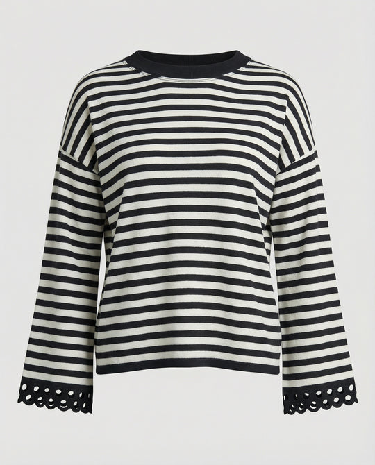 Strickpullover Damen Oversize Maritim