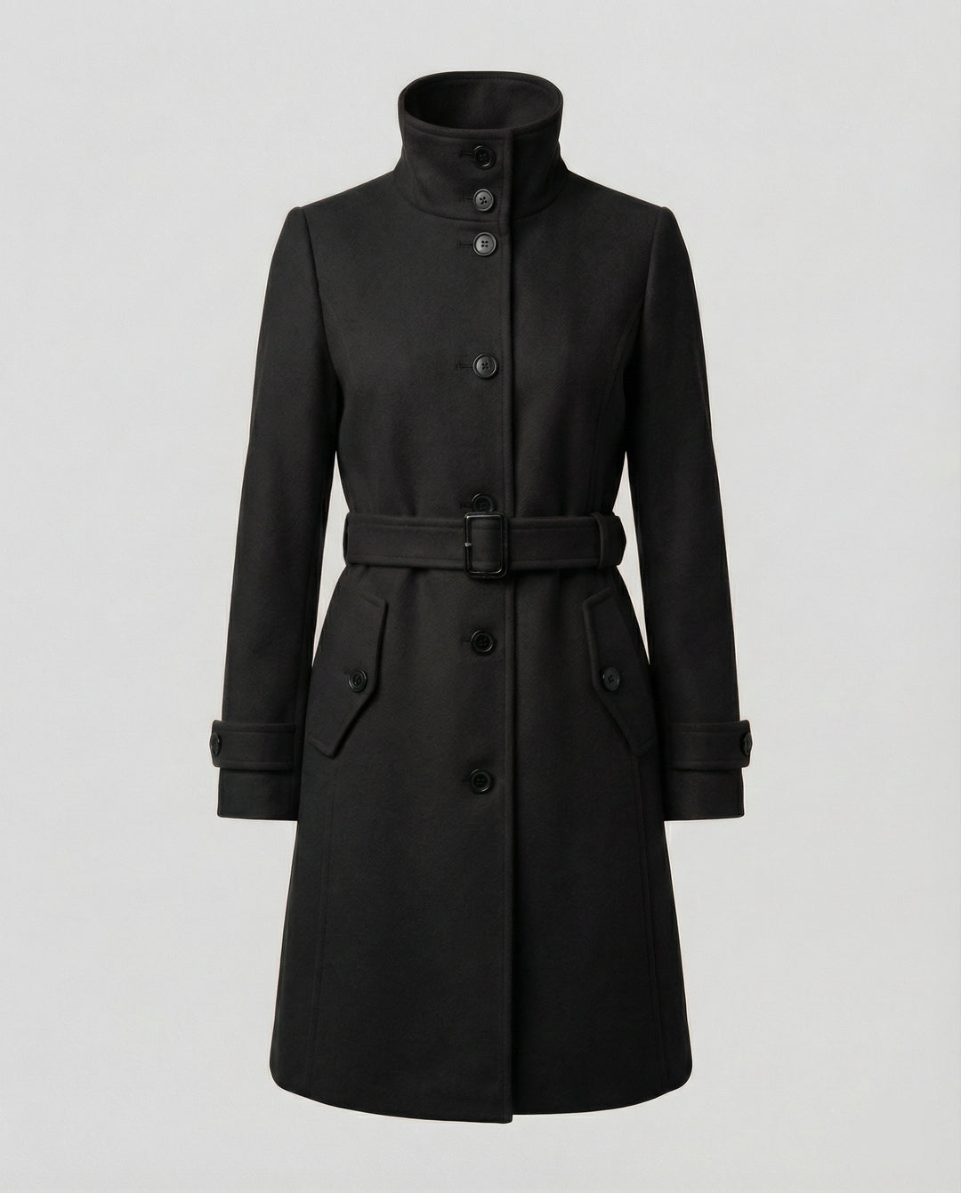EB | Lange Warme Trench Mantel - Winter