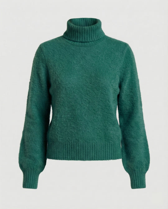 EB | Lässiger Angora-Strickpullover für Frauen