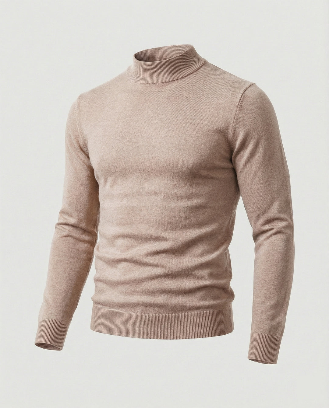 Herren eleganter Pullover mit Stehkragen EB