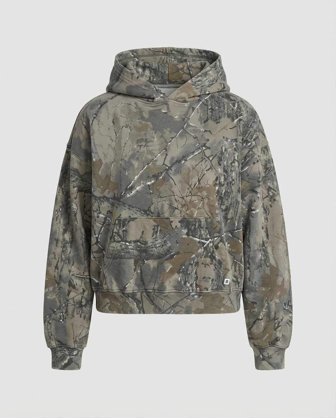 EB | Retro Unisex Hoodie mit Camouflage-Muster