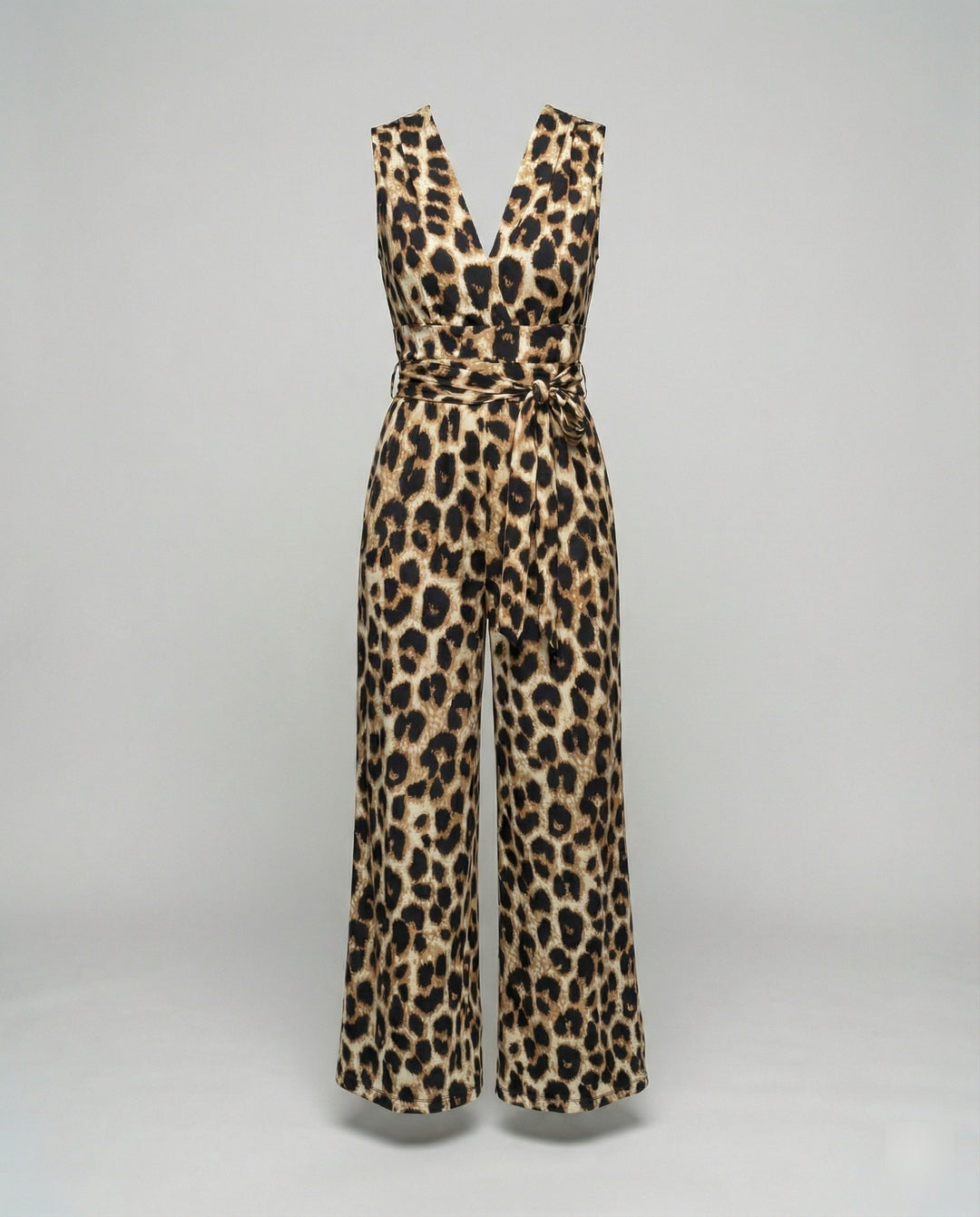 Damen Jumpsuit im trendigen Leo-Muster EB