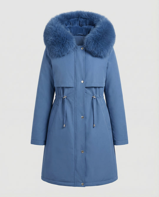 Damen Winterparka mit Wasserdichtem Material & Kapuze | EB