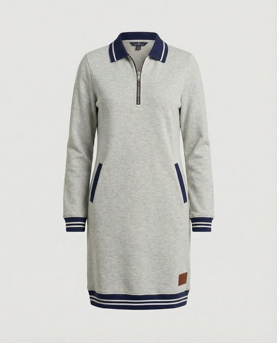 EB | Kleid mit Reißverschluss und Reverskragen