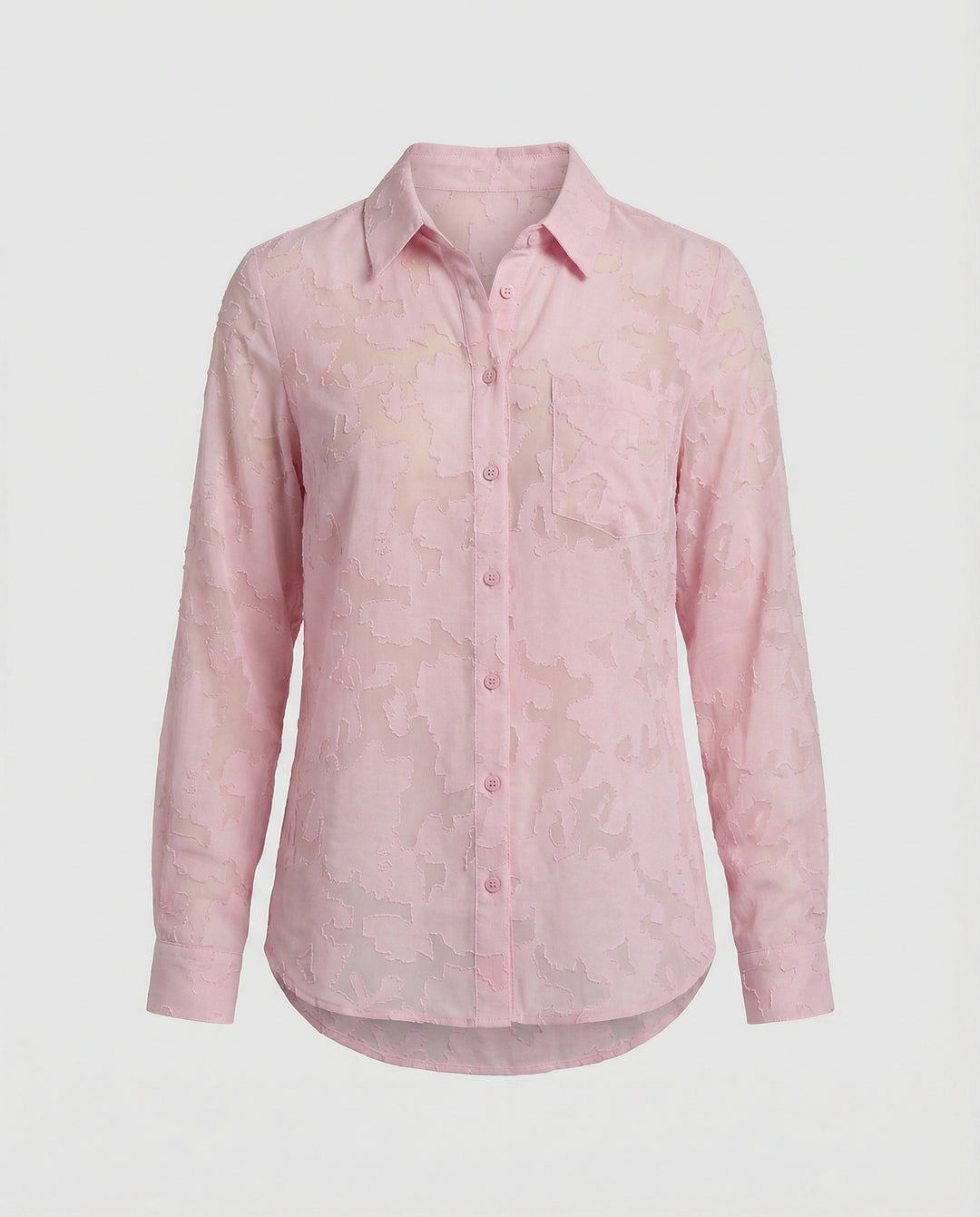 Damen Bluse Chiffon locker