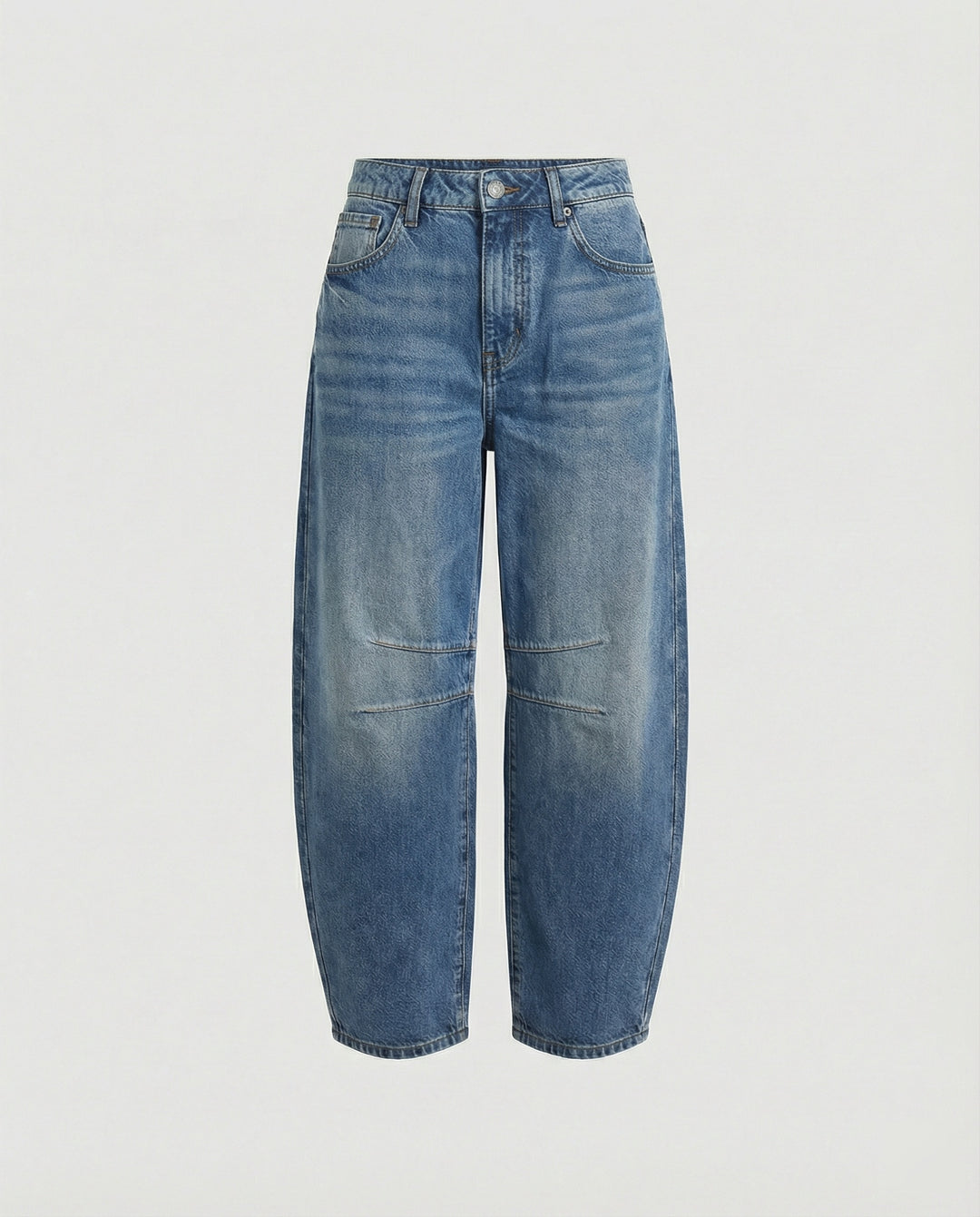 EB | Mid Rise Barrel Jeans für Damen