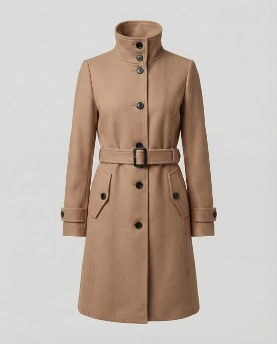 EB | Lange Warme Trench Mantel - Winter