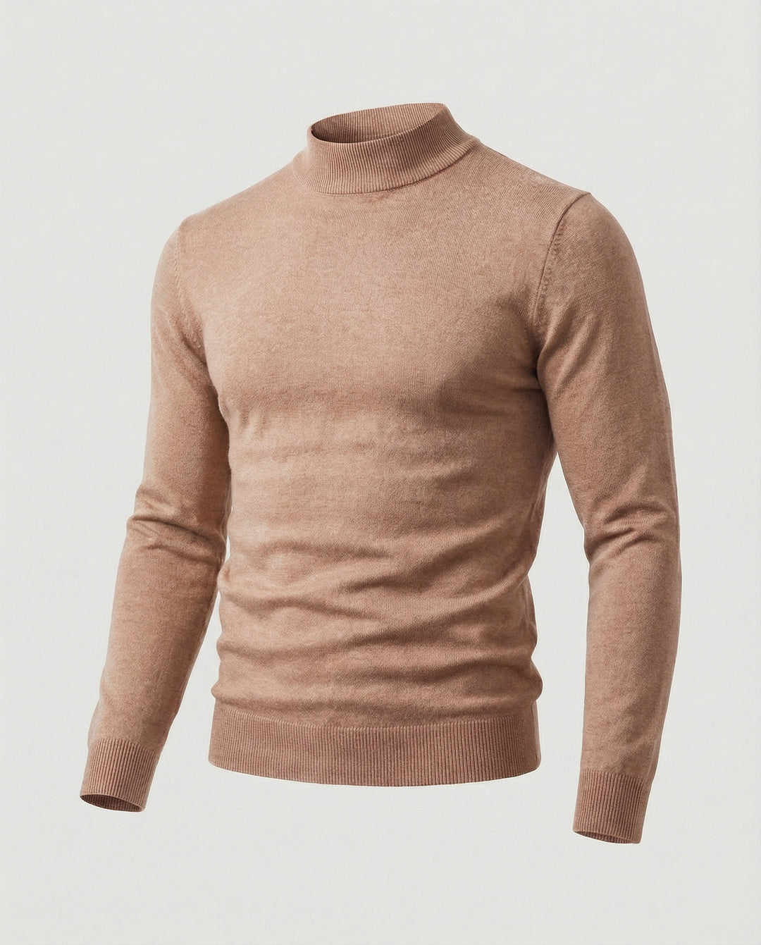 Herren eleganter Pullover mit Stehkragen EB