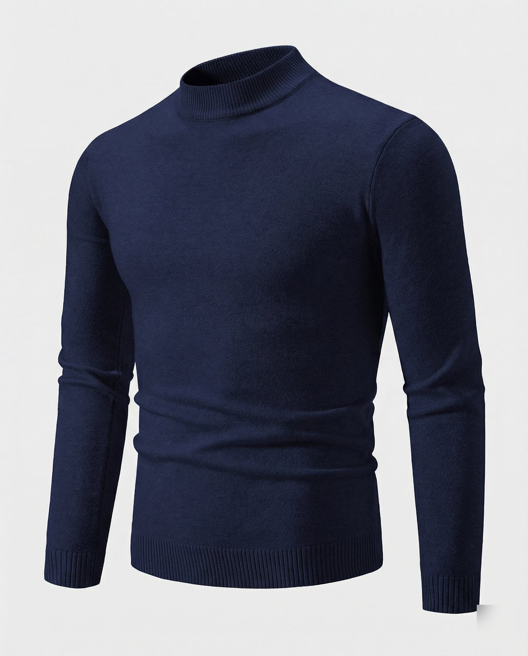 Herren eleganter Pullover mit Stehkragen EB